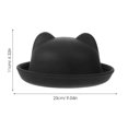 thumbnail image 2 of UPGRATOR Black Cat Ear Top Hat Polyester Costume Hat with Adorable Design for Pet Use, 2 of 5