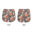 thumbnail image 6 of Goofa Foxes Printed Women 2 in 1 Running Shorts,Quick Dry Athletic Workout Shorts,High Waisted Athletic Shorts with Liner Pockets-Medium, 6 of 9