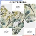 thumbnail image 6 of FORMRS Boys Pajama Pants with Pockets Size 9-10Y Kids Lounge Sleep Bottoms, Beige Floral Pattern, 6 of 8