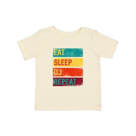 

Inktastic DJ Eat Sleep DJ Repeat Music Gift Baby Boy or Baby Girl T-Shirt