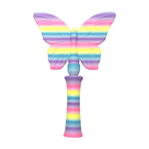 SLYNSHome Credit Card Wand Tap to Pay Holder,Multicolor Butterfly Shaped 3D Printed Magic Wand Contactless Payment Card Holder Payment Wand