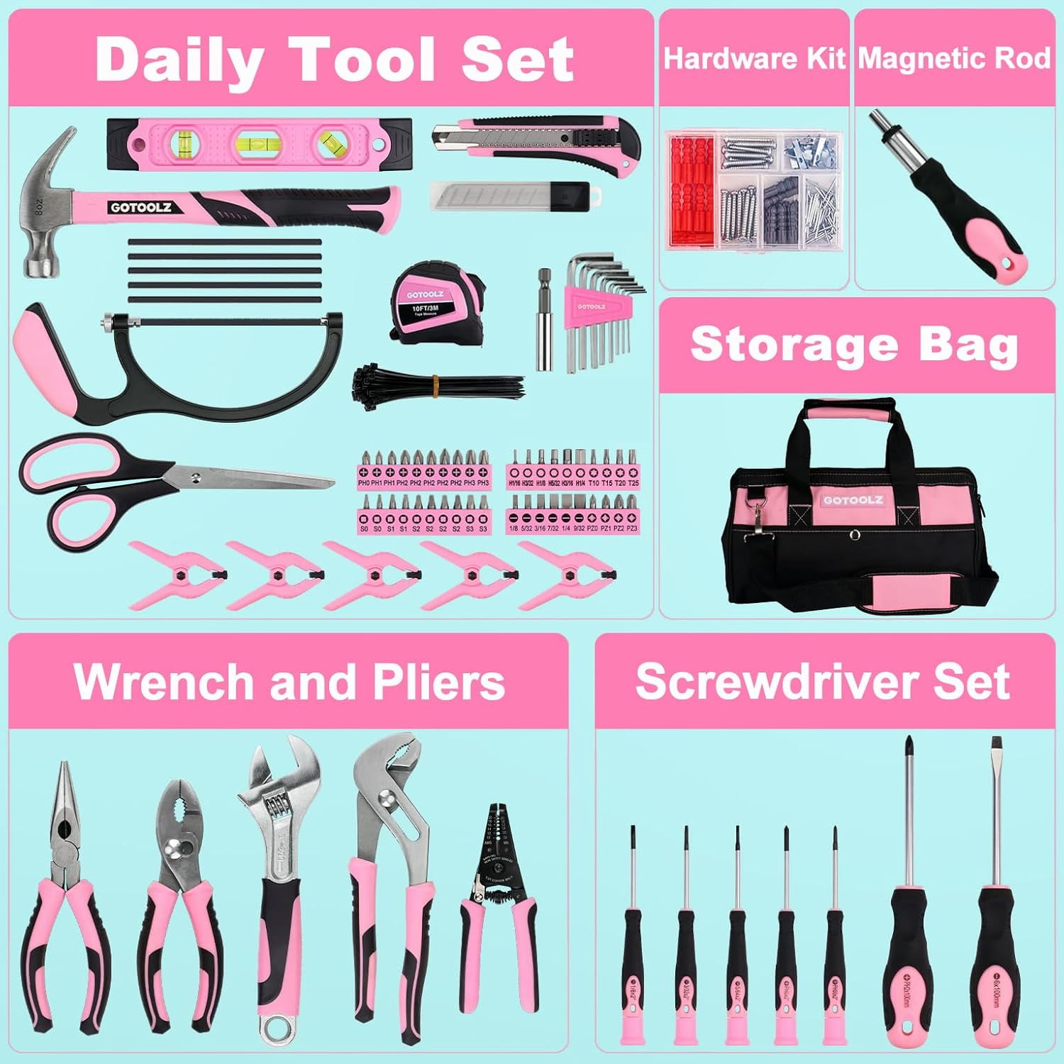 Craftsman 75pc Combination Tap & Die Carbon Steel Set, Metric SAE