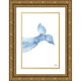 thumbnail image 1 of Fay, Mela 23x32 Gold Ornate Wood Framed with Double Matting Museum Art Print Titled - Whale III, 1 of 4