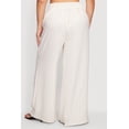 thumbnail image 4 of Women's Plus Size High Waisted Wide Leg Pinstripe Pants, 4 of 4