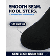 thumbnail image 5 of Special Essentials Diabetic Socks Ankle for Men & Women – 12 Pairs of Non-Binding Moisture-Wicking Neuropathy Socks, 5 of 7