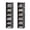 Gray, variant on XUEYU Hanging Closet Organizer, 2 Pack Closet Hanging Storage Shelves with Bamboo Inserts, 6-Shelf Sturdy Hook Closet Organizers and Storage W/ 2 Side Pockets,Foldable Closet Storage for Bedroom,Gray