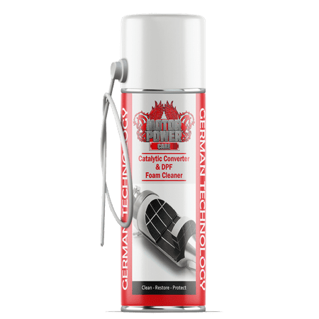 Easy to clean diesel particulate filter ( DPF ) no disassembling needed, Foam Cleaning technology fast and easy - motor power Care