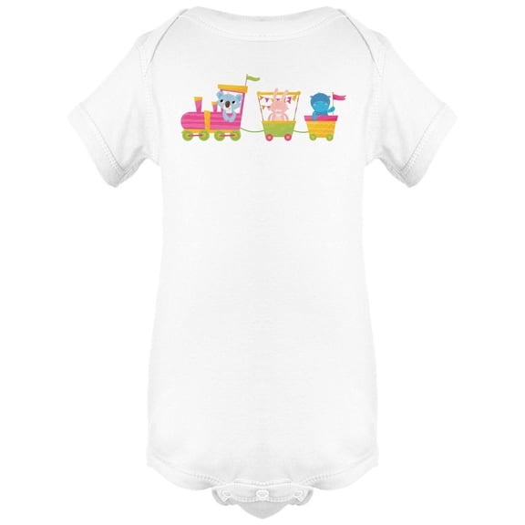 Little Koala Train Driver Bodysuit Infant -Image by Shutterstock,  Newborn