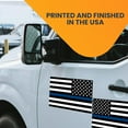 thumbnail image 4 of Magnet Me Up Thin Blue Line American Flag and Reversed Thin Blue Line American Flag Vinyl Magnet, 7x12 In, Opposing 2 Pk, 4 of 8
