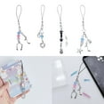 thumbnail image 2 of YongCo Sweet Cool Earphone Notes Star Guitar Hanging Pendant Phone Strap Bag Decoration, 2 of 20