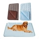 thumbnail image 1 of Almohadillas reutilizables para cachorros, alfombrilla antideslizante para jaulas de mascotas, absorbe la orina, impermeable, almohadilla de tela para orinar para el entrenamiento de cachorros,, 1 of 5