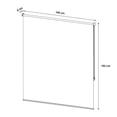 thumbnail image 4 of persiana enrollable malla solar gris 160x180 cm, 4 of 8
