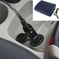 thumbnail image 2 of Heated Blanket under $5! kkbbma Heated Blanket - 12-Volt Electric Blanket for Car, Truck, SUV, or RV - Portable Winter Car Accessories for Camping or Travel, 2 of 9