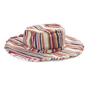 Striped Floppy Hat