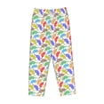 thumbnail image 4 of Daiia Colored Armadillos Women's Sleep Pant with Pockets and Drawstring,Pajama Pants-Small, 4 of 9