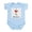 Sky Blue, variant on CafePress - I Love My Bubba Infant Creeper - Baby Light Bodysuit, Size Newborn - 24 Months