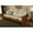 Rain, variant on Homestock Beachy Vibes Full-Size Futon Frame Set in Weathered Brown Finish with Mattress, Convertible Feature, Lounge Room Type - Solid Hardwood Construction-Color:Frame Only
