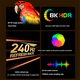 thumbnail image 5 of Cable DisplayPort DP1.4 8K 60Hz Cable DP 4K 144Hz Cable de Audio y Video HDR Blindado de 32 Gbps para Computadora Portátil, TV, Proyector, 3 Metros, 5 of 5