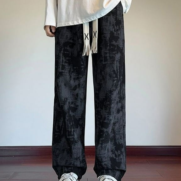 Otvok Mens Fall and Winter Corduroy Thick Pants Sanitary Pants Casual Pants