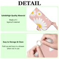 thumbnail image 6 of Daisy Flower Dish Drying Mat for Kitchen Microfiber Drainer Pad Foldable Absorbent Dish Rack Mat Spring Summer Decor 16x18 Inch, 6 of 7
