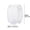 WHITE, variant on Portable Mesh Pop Up Laundry Hamper Wide Opening Breathable Collapsible Space-Saving Laundry Basket Dorm Travel Bathroom Items