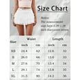 thumbnail image 7 of FEOYA Y2k Mini Skirt Women Mesh Layered Ladies Elastic Waist Ruffle Skirt Tiered Lace Skirt Skorts A Line Micro Skirt Flowy Going Out Streetwear Skirts XS, 7 of 7