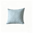 thumbnail image 2 of Soft Comfortable Leaf Embossed Pillow Cover Elegant Decorative Cushion Case For Sofa Bed Living Room Bedroom Office And Home Decoration, 2 of 6