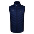 thumbnail image 2 of Busydd Mens Heated Vest with 9 Heating Zones Smart USB Rechargeable Heated Jacket Fashion Heart Print Sleeveless Zipper Heated Coats Plus Size Warm Winter Vest S-5XL Battery Not Included, 2 of 3