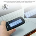 thumbnail image 3 of ABS Translation Pen Digital Touch Screen Portable Battery Powered Translation Solid Color Business Meeting Translator Scanner Birthday Gift White Type 5, 3 of 8