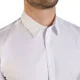 thumbnail image 4 of Camisa Stretch De Manga Corta Para Caballero Slim Fit Blanca, 4 of 8