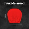 thumbnail image 5 of Uemuo Red Printed 2 PCS Car All-Inclusive Headrest Cover, Headrest Protector, Soft Elastic Breathable Seat Headrest Anti-Dirty Cover Headrest Cover Protector, 5 of 6