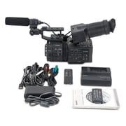 Sony NEX-FS700 R 4K Sensor High Speed NXCAM Super35 Camcorder Body, 8.3MP HD, 3.5" LCD Screen, Up to 960fps Super Slow Motion, 2 XLR/HDMI & 3G/HD-SDI