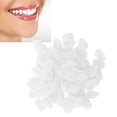 thumbnail image 4 of Corona temporal, protección de los dientes color natural 50 piezas de corona de dientes temporales para uso diario, 4 of 7