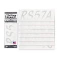 thumbnail image 2 of STIFFIE Whipline Metallic Silver / White 3" Alpha-Numeric Identification Custom Kit Registration Numbers & Letters Marine Stickers Decals for Boats & Personal Watercraft PWC, 2 of 9