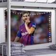 thumbnail image 1 of Messi Background Hanging Cloth Tapestry Football Boys Dormitory Room Renovation Layout Decoration, 1 of 1