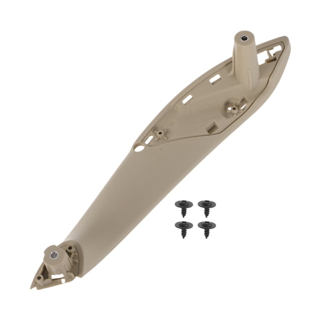 Cubierta de tirador de panel de puerta del lado del pasajero delantero para BMW Serie 3 316 318 320 328 330 335 340 M3 2012-2018 No.51417279316 Beige ABS 1 Pc
