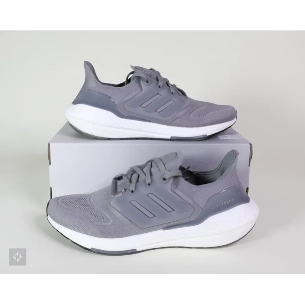 Ad-id-as Ultraboost 22 Gray White Black Athletic Shoes Men's Size 9 (GX5460)