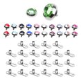thumbnail image 1 of Dermal Piercing Jewelry Multi Press-Fit Gem 22 Tops & 22 Bottoms, 1 of 3