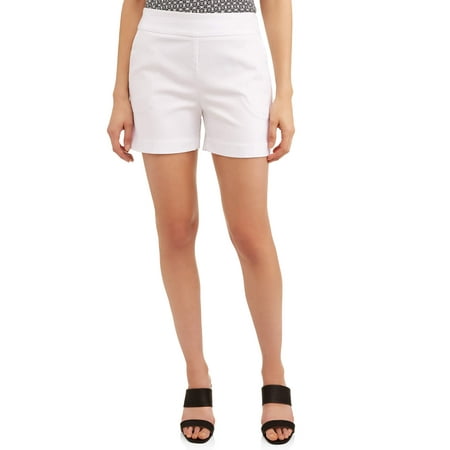 Time and Tru - Women's Pull-On Shorts - Walmart.com