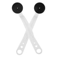 thumbnail image 1 of WASHWEPE 2Pcs Shooting Target Four-point Aiming Tool ABS Shooting Training Outdoor Activities, 1 of 8