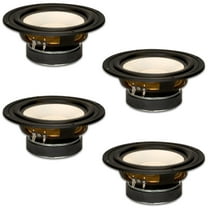 4 Goldwood Sound GW-S650/8 Poly Cone 6.5" Woofers 170 Watts each 8ohm Replacement Speakers