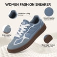 thumbnail image 3 of Ecetana Women's Comfortable Lace-Up Walking Sneakers Non-Slip Casual Fashion Shoes for Everyday Wear, 3 of 7