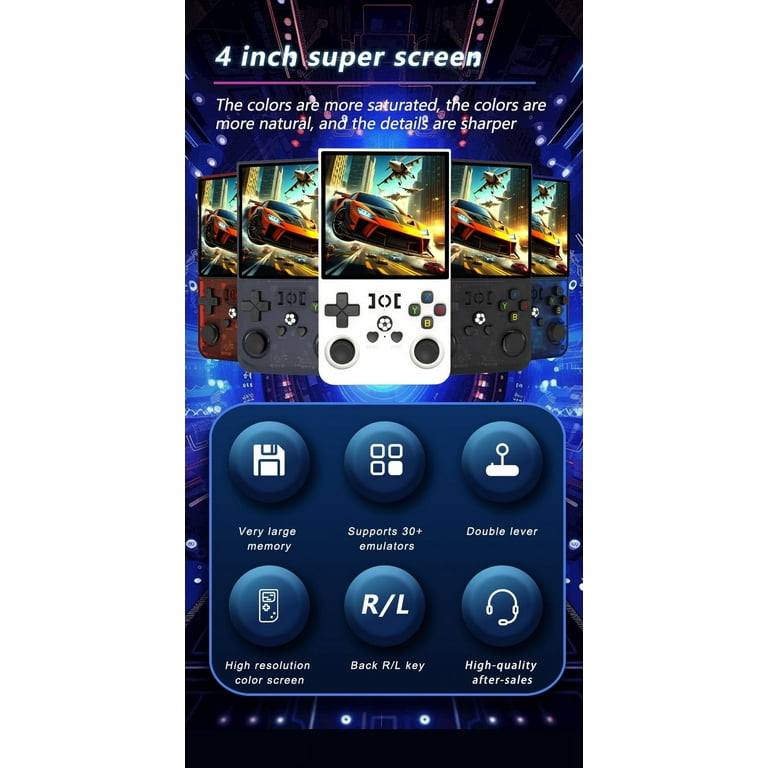 RUMOAページです The latest R36SMAX open source handheld game console, nostalgic