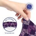 thumbnail image 5 of Abstract Office Chair Slipcover, Repeating Pattern of Dreamy Motif in Colors, Protective Stretch Decorative Fabric Cover, Standard Size, Purple Fuchsia, by Ambesonne, 5 of 5