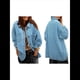 thumbnail image 2 of Chaqueta Vaquera para Mujer, Desgastada, de Larga, de Gran Tamaño, Estilo Camionero. Azul L, 2 of 6