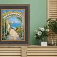 thumbnail image 6 of Wide Black Antique Gold Picture Frame 30x36 frame, 6 of 7