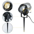 thumbnail image 4 of C Cattleya 12-Pack 11in Outdoor LED Landscape Spotlight with Ground Stakes for Garden Pathway and Courtyard, 4 of 9