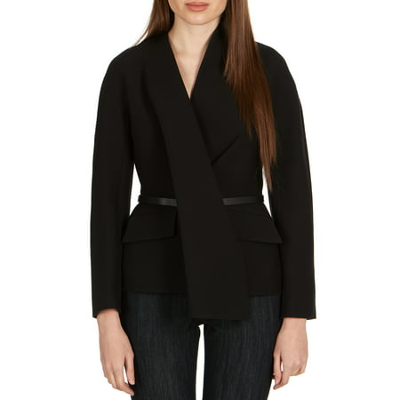 Dior Women's Black Wool Blend Skinny Belt Blazer (Best Skinny Jean Brands For Guys)