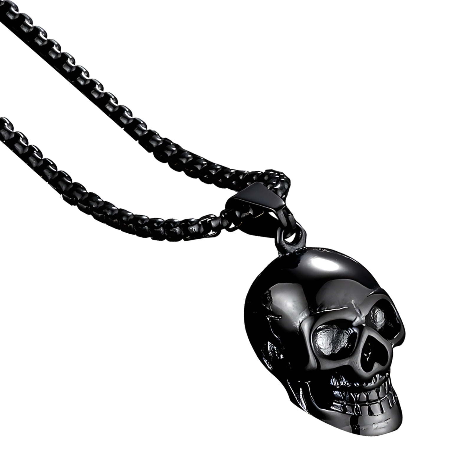 Las Mejores Ofertas En Black Esqueletos Y Calaveras Moda Collares Y Colgantes | EBay