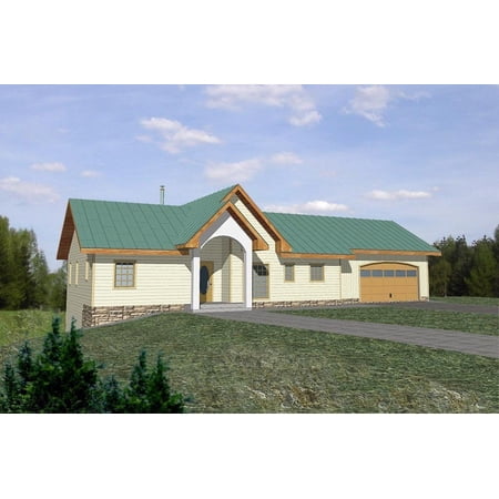 001-2056: ICF French country 3 Bed, 3 Bath Luxury Home Plan, 2542 Sq Ft: Full Blueprints with License to Build by Home Plan Marketplace - Lesuto